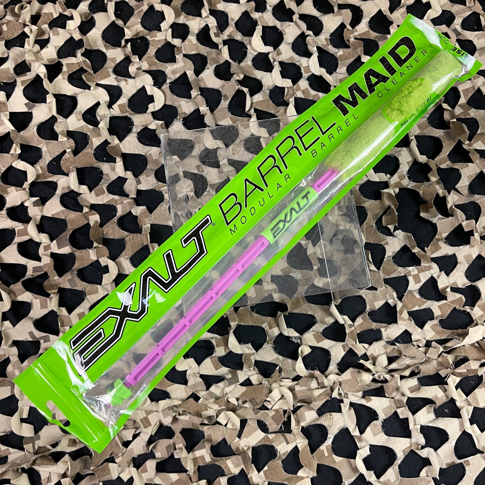 New Exalt Paintball Barrel Maid Swab Pink/Lime eBay