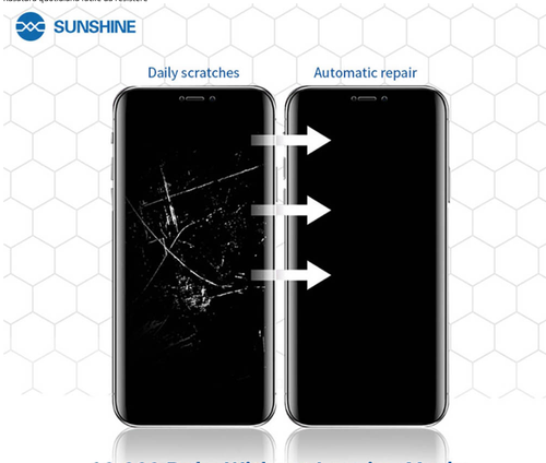 PELLICOLA HIDROGEL IDROGEL GEL SILICONE PER LENOVO Z6 LITE - Imagen 3 de 4