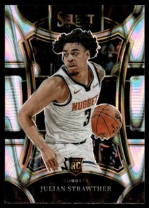 2023-24 Panini Select Mezzanine Tectonic Julian Strawther Rookie Denver Nuggets