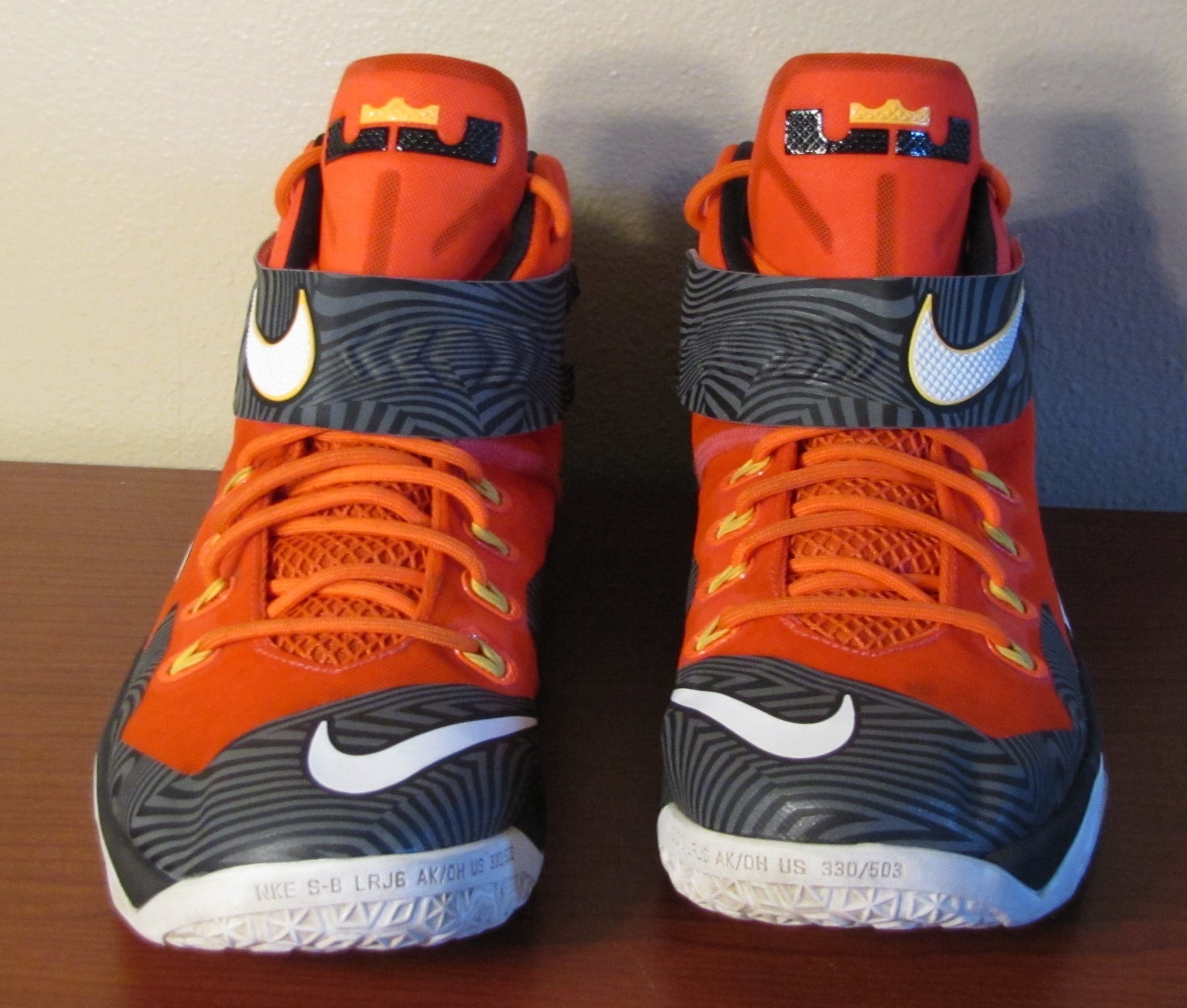 Nike Zoom Soldier Vlll Premium Mens 688579-610 Crimson Basketball Shoes SIZE 13 Nike Zoom Soldier Vlll Premium Mens 688579-610 Crimson Basketball Shoes SIZE 13