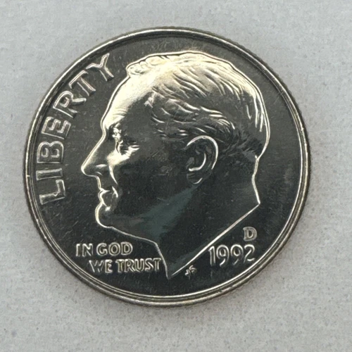 1992 D Roosevelt Dime BU Uncirculated US Mint Coin