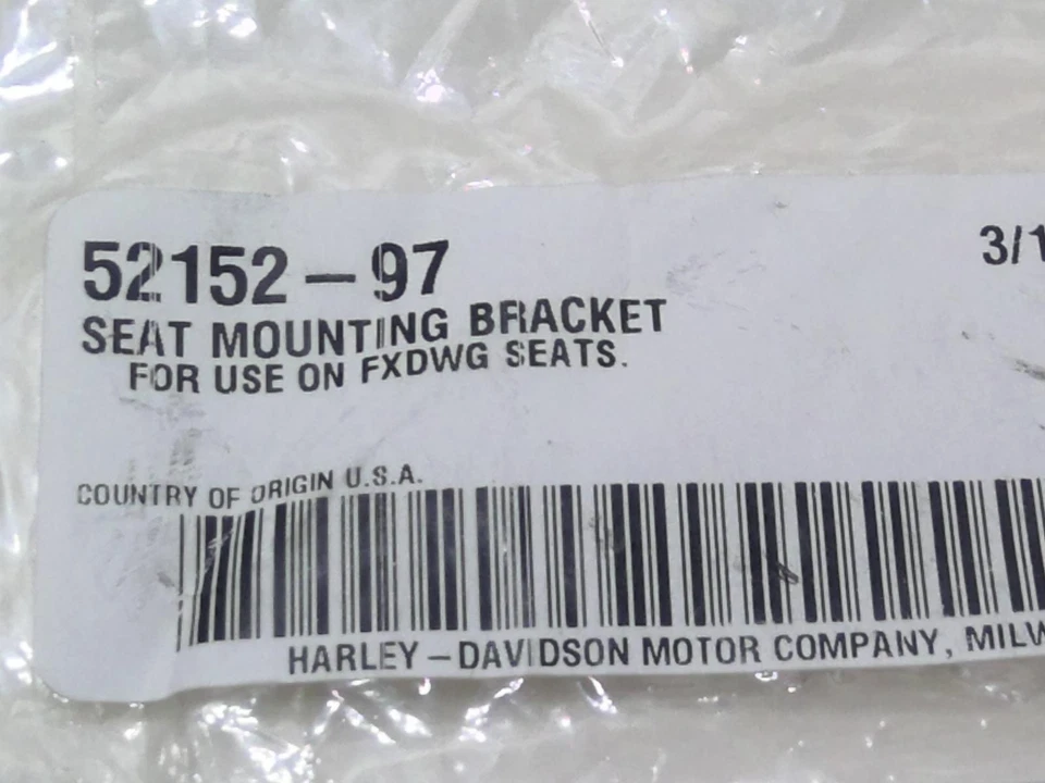 NUEVO soporte de asiento largo genuino Harley Dyna Heritage Springer 1997-2017 52152-97 Foto 4 de 4