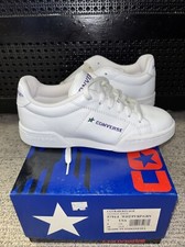 Women s Vintage Converse Club Heritage Sneaker Sz 7 White In Box Deadstock