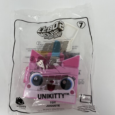 2019 McDonalds Happy Meal Toy The Lego Movie 2 Unikitty #7 New In