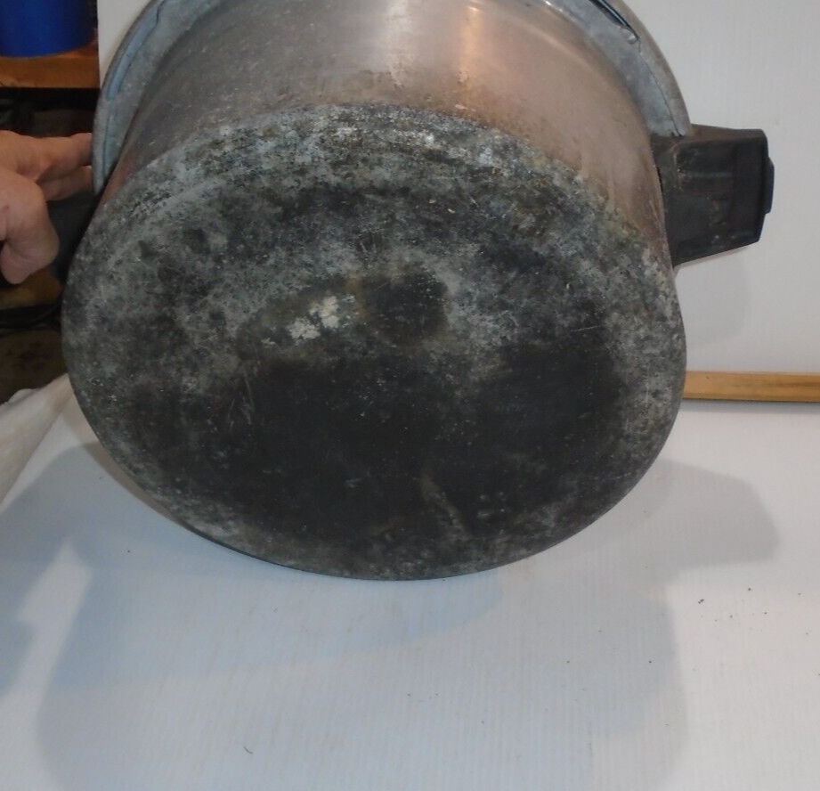 Vintage Aluminum Mirro 12 qt. Canning Pressure Cooker M051211 decor