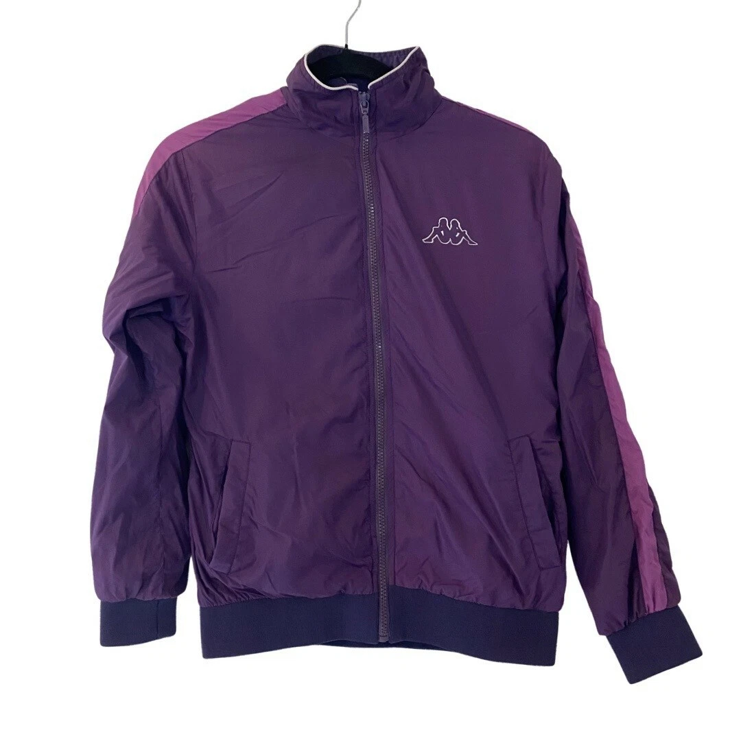 Kappa track top jacket purple