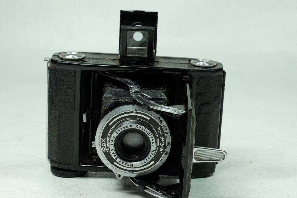 BABY PEARL konica konishiroku蛇腹フィルムカメラ Konishiroku (Konica): Baby Pearl Price Guide: estimate a