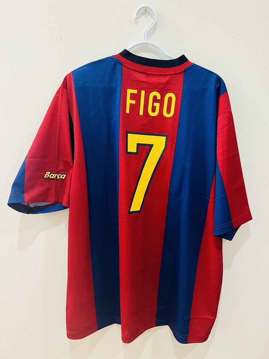 FIGO BARCELONA 1998-99 NIKE HOME SHIRT JERSEY NEW WITH TAGS FIGO BARCELONA 1998-99 NIKE HOME SHIRT JERSEY NEW WITH TAGS