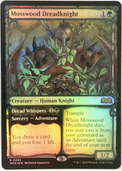 Mosswood Dreadknight (Showcase Foil) #292 Wilds of Eldraine