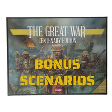 THE GREAT WAR UNIQUE SPECIAL BONUS SCENARIOS 17 & 18 RICHARD BORG - SUPER RARE