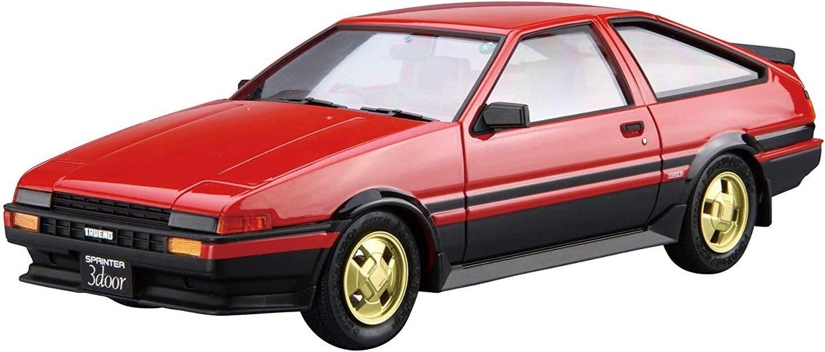 AOSHIMA The Model Car 86 1/24 TOYOTA SPRINTER AE86 TRUENO GT-APEX