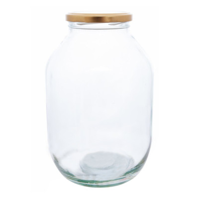 12 halbe Gallone Glas Einlegegläser 2372 ml Fermentieren Einkochen Aufbewahrung Lebensmittel