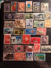 35 fine used stamps mixed, good quality ,only $0.99, discount shipping!