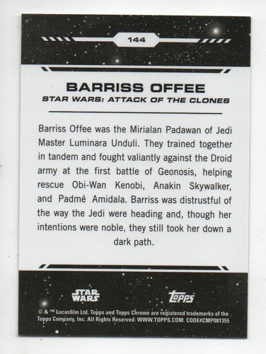 2024 Topps Chrome Star Wars Choose Your Card/s - Picture 123 of 131