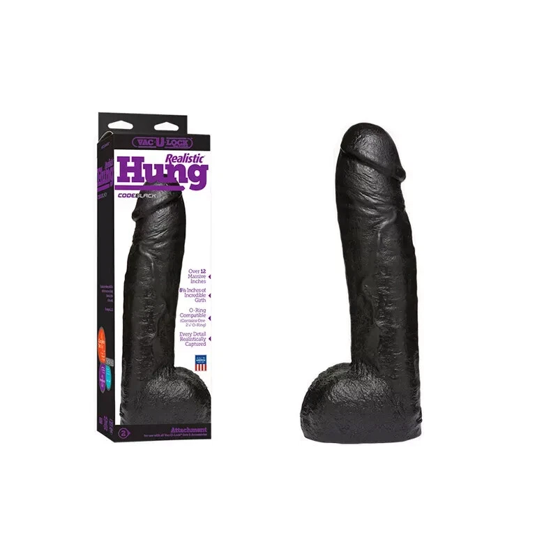 Здоровенный фаллоимитатор Hung Vac-U-Lock Attachment - White Здоровенный фаллоимитатор Hung Vac-U-Lock Attachment - White
