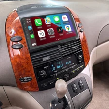 For Toyota Sienna 2004-2010 Android 12 Apple CarPlay Car Radio GPS Navi w/Camera