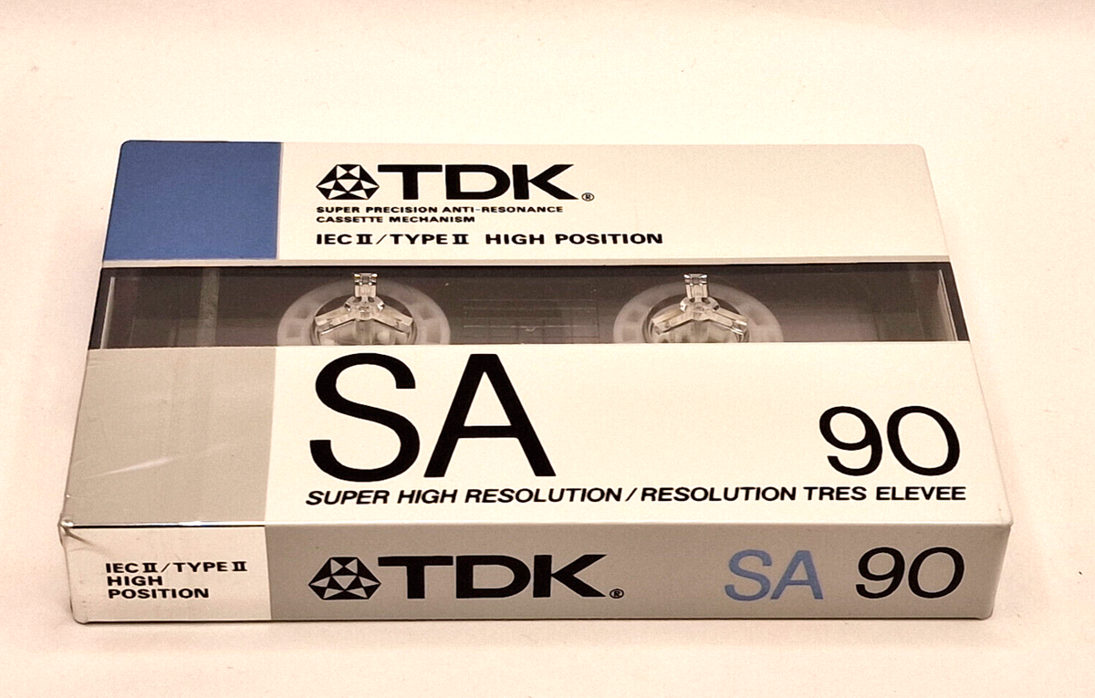 TDK SA 90 Blank Audio Cassette Tape (Sealed) New! | eBay
