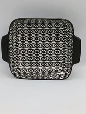 Ooh La La By BIA Serving Dipping Candy Dish Bowl Black & White