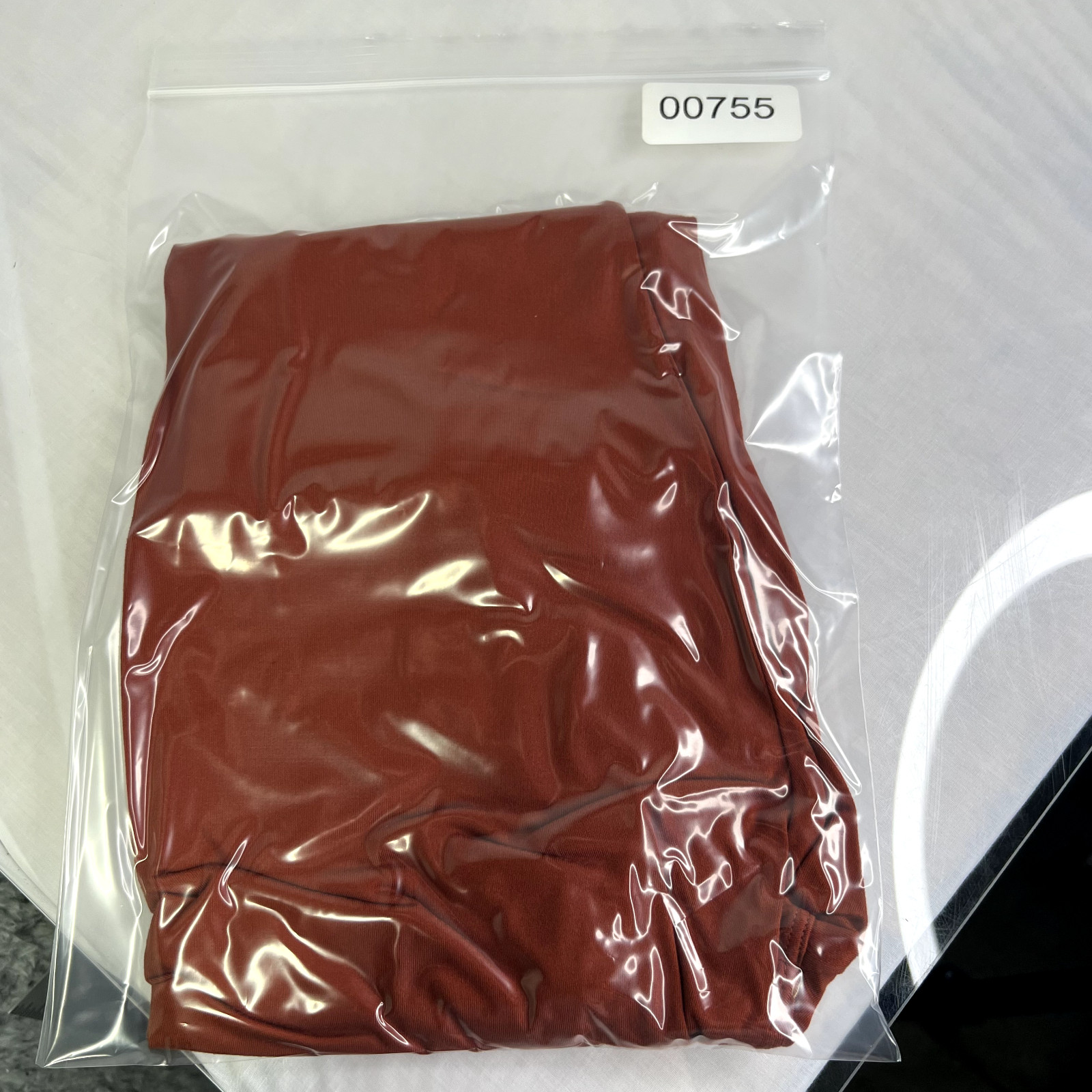 LulaRoe One Size Solid Color Copper Leggings - image 6