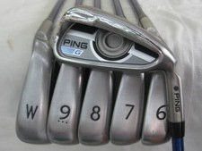 Golf Iron Set PING G CFS J50 R 6pcs 5-W JAPAN