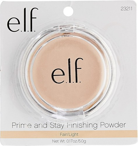 e.l.f. Prime & Stay Finishing Powder, Lightweight, 4.8 g (Pack of 1), Sheer - Picture 3 of 5