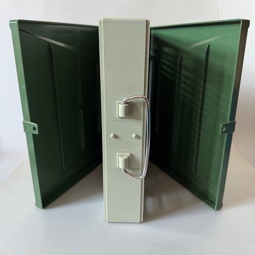 Vtg Paterson 101 Double Sided 200x Photo Slide 35mm/5x5cm Storage Case Box Green - Picture 6 of 17