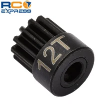 Hot Racing 12t 48p Hardened Steel Pinion Gear 1/8 Bore CSG1812