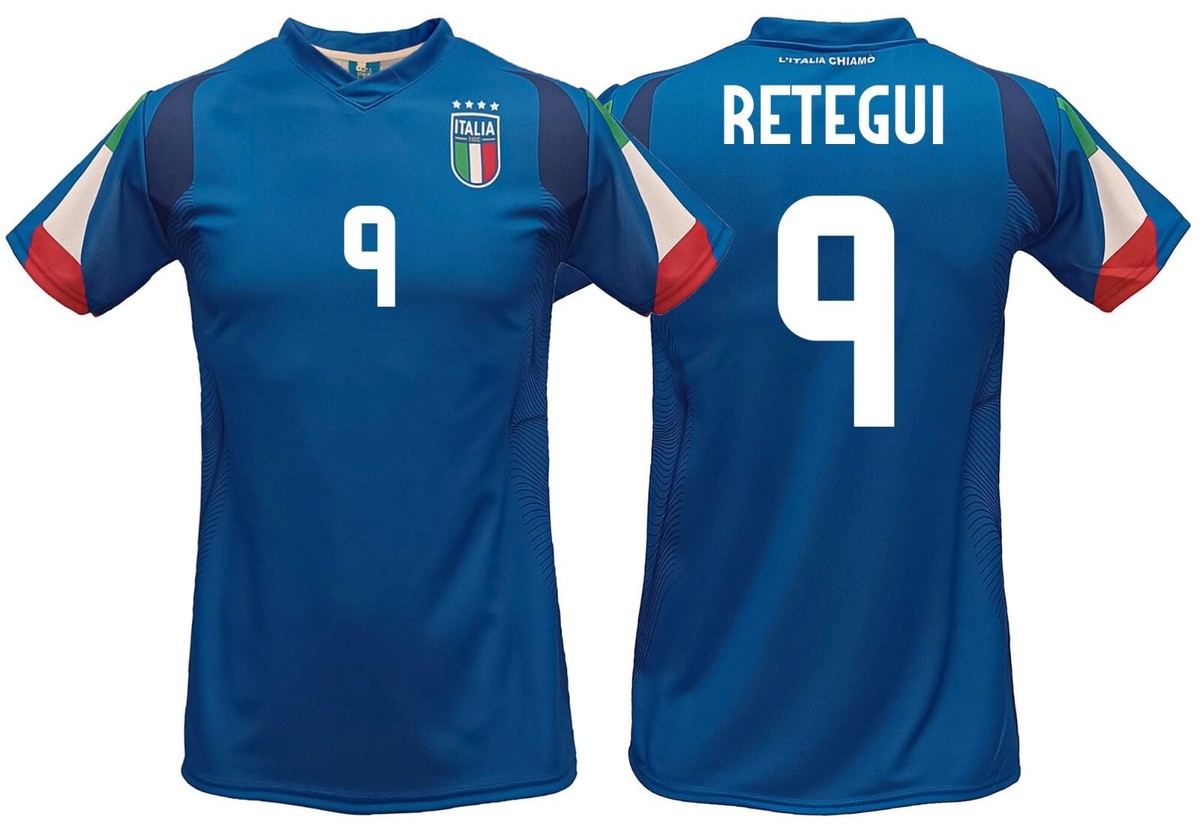 Retegui Maglia Italia Kean Uomo Maglia Italia Moise Kean #11