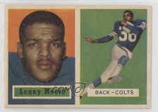 1957 Topps Lenny Moore #128 HOF 16ez