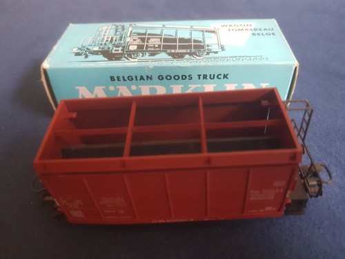 Märklin  H0 Seitenentladewagen 4656 - Offener Güterwagen der SNCB mit OVP | Zustand: Gebraucht