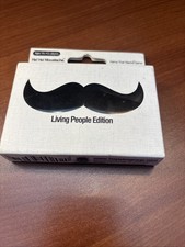 NEW Ha! Ha! Mustache Game Living People Edition Ages 14+