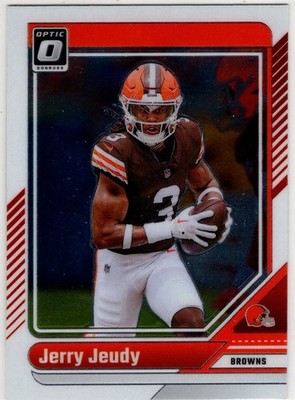 2024 Panini Donruss Optic Football Jerry Jeudy No. 48 Cleveland Browns