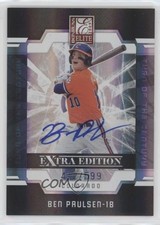 2009 Donruss Elite Extra Edition 412/599 Ben Paulsen #15 Auto 04uj