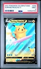 2021 POKEMON CELEBRATIONS #008 SURFING PIKACHU V PSA 9
