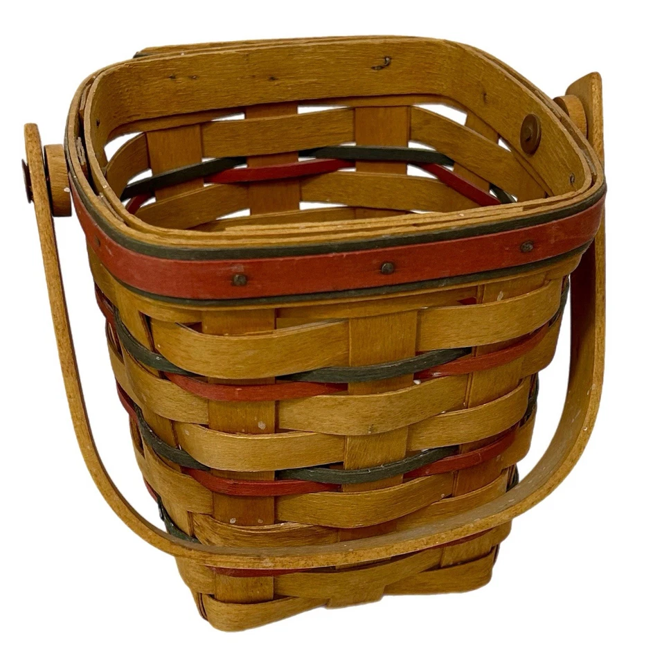 Longaberger Basket Lot: Medium Market, Coffee Mug, Spring, Medium Key, Vegetable - Image 4 of 4