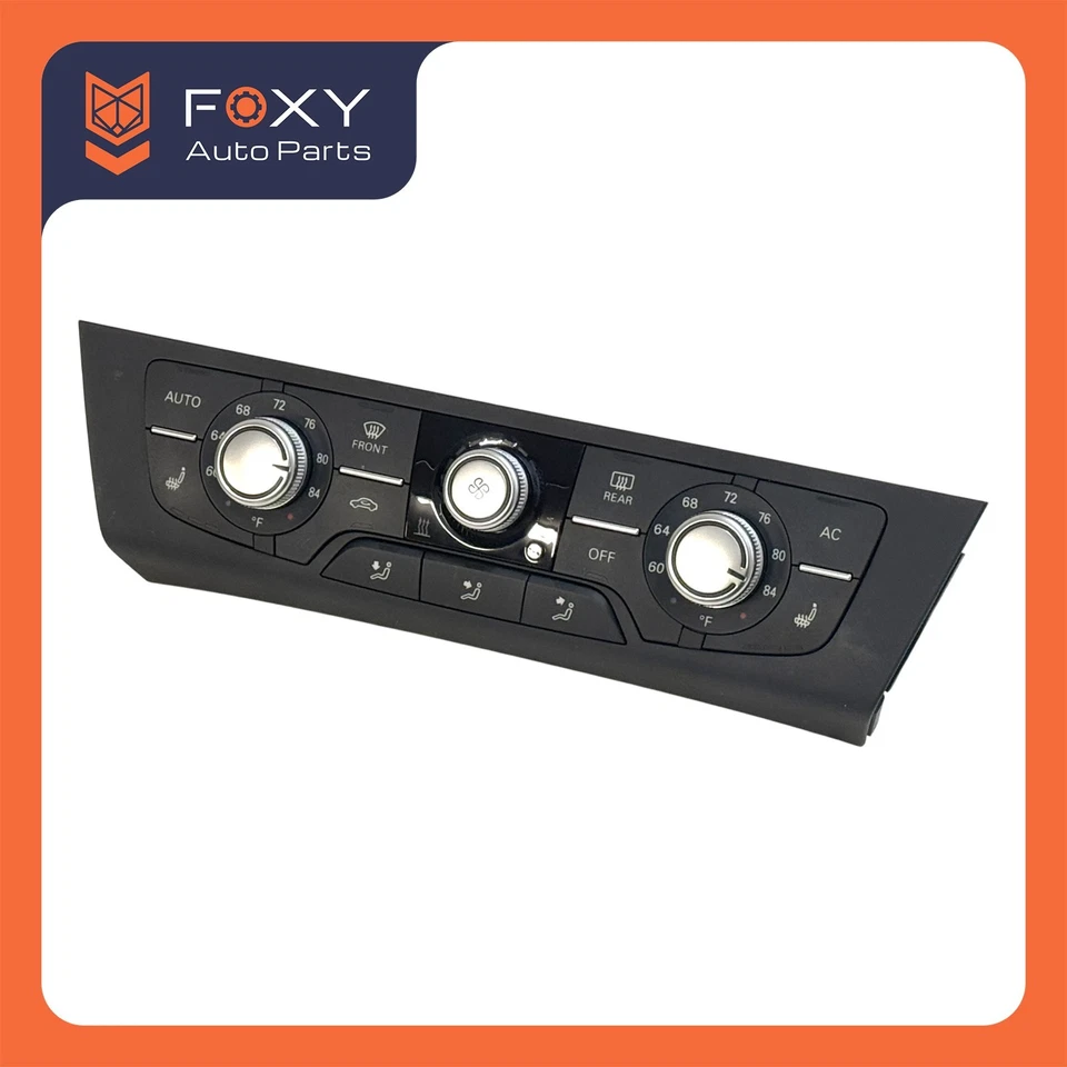 2012-2015 Audi A6 Dash AC Heater Climate Temperature Control Switch Unit OEM - Image 3 of 4