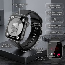 2026 Smart Watch Men with ECG/HRV/ BMI/ Blood Pressure/ Uric Acid by Revarius