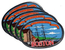 BOSTON, MASSACHUSETTS ~ Tea Party Ship Decals...