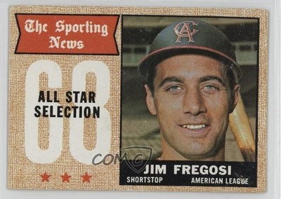 1968 Topps Sporting News All-Stars Jim Fregosi #367 10j2