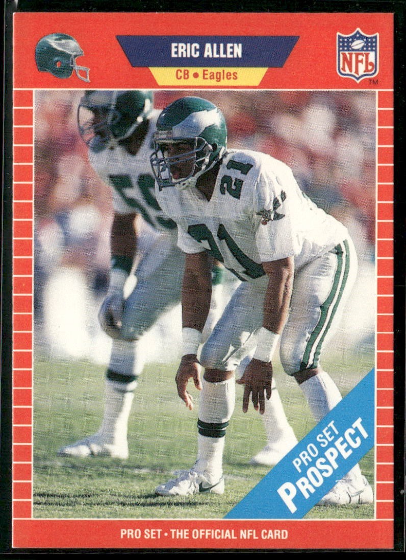 1989 Pro Set Eric Allen Rookie #533 ~ NM-MT ~
