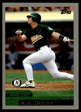 2000 Topps A.J. Hinch Oakland Athletics #349