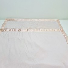 Cloud Island Baby Blanket Pink Plush Satin Trim Soft 30"x40" Target