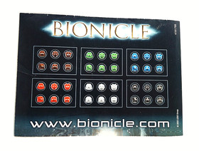 Lego Bionicle 8567 Lewa Nuva Set With Canister And Manual 2002
