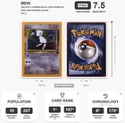 Pokémon TCG Mew Black Star Promo Card WOTC 9 Holo 1999 TAG 7.5 Pokemon