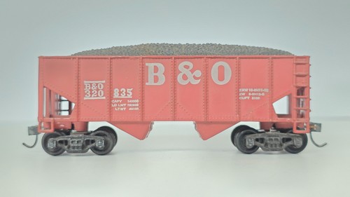 Acopladores Kadee de carga de carbón Roundhouse HO B&O 2 bahías 320835 RTR | Zustand: Used