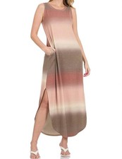 Zenana Multi Maxi Dress Size 3X