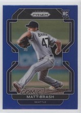 2022 Panini Prizm Tier II Blue Prizm Matt Brash #111 0u2j