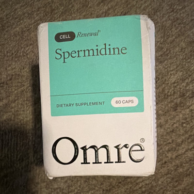 Omre Spermidine + Wheat Germ Extract Anti-Aging 60 Capsules Dairy/Soy Free