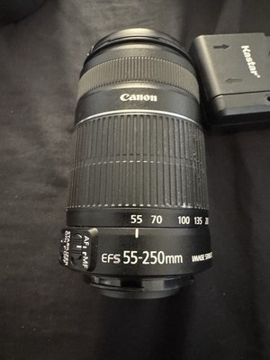 Canon EF-S 2044B002 55-250mm f/4-5.6 IS Zoom lens - 0786535N
