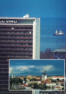 Estonia Tallinn Eesti Harjumaa Hotell Viru Vanalinn Ja Merevaade Laevaga #PBE720